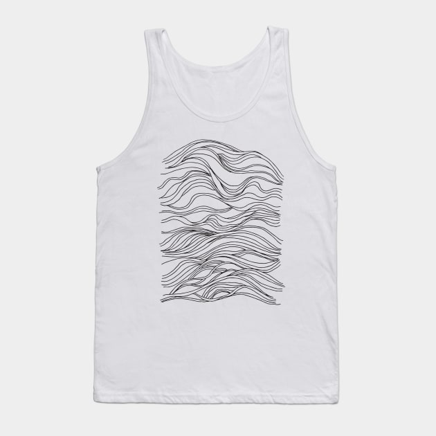 wavy baby Tank Top by nfrenette